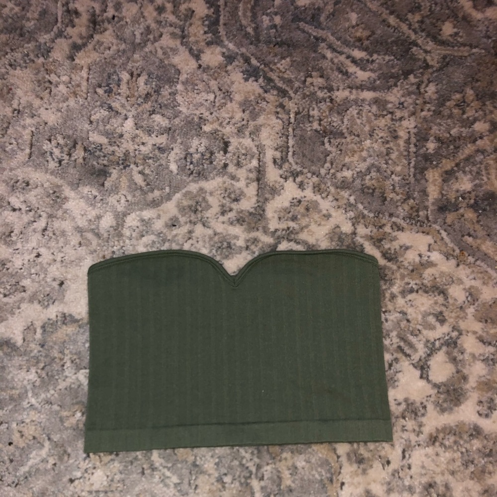 Free People green bandeau top